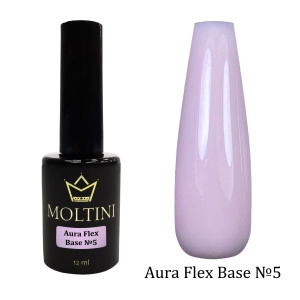 MOLTINI База бескислотная Aura Flex  № 5. 12 мл.